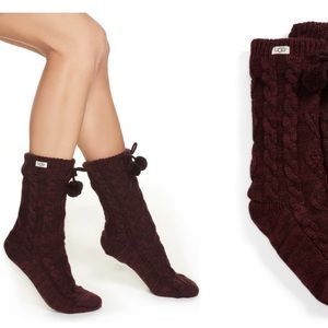 NWT Fleece Ugg socks